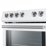 Forno Premium White Kitchen Package with Range, Bottom Freezer Refrigerator and Dishwasher - FBDL-007-03CA