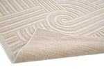 Assia Curves Outdoor Rug - 8' x 10' - Beige