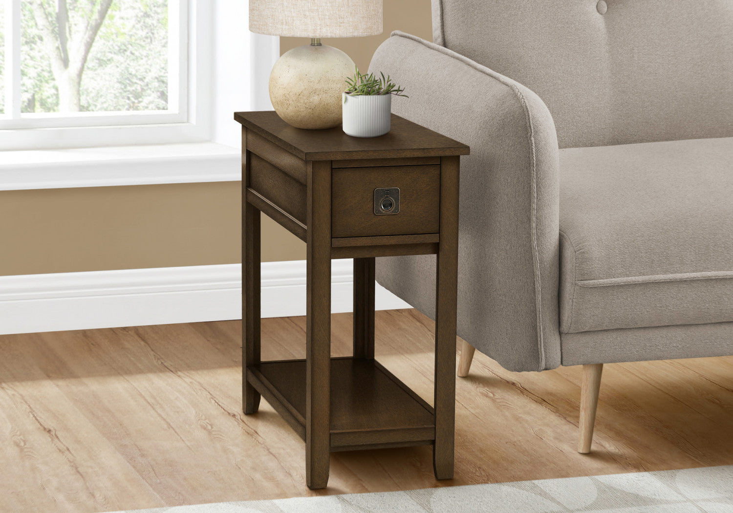 Brisa Side Table - Espresso