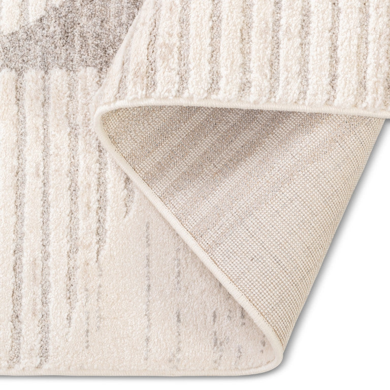 Elio Shapes Rug - 3' x 5' - Light Brown
