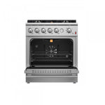 Forno Giovanni 30" Stainless Steel Freestanding Gas Range (4.32 Cu. Ft.) - FFSGS6274-30