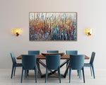 Dancing Petals Wall Art - Multi-Colour - 30 X 50