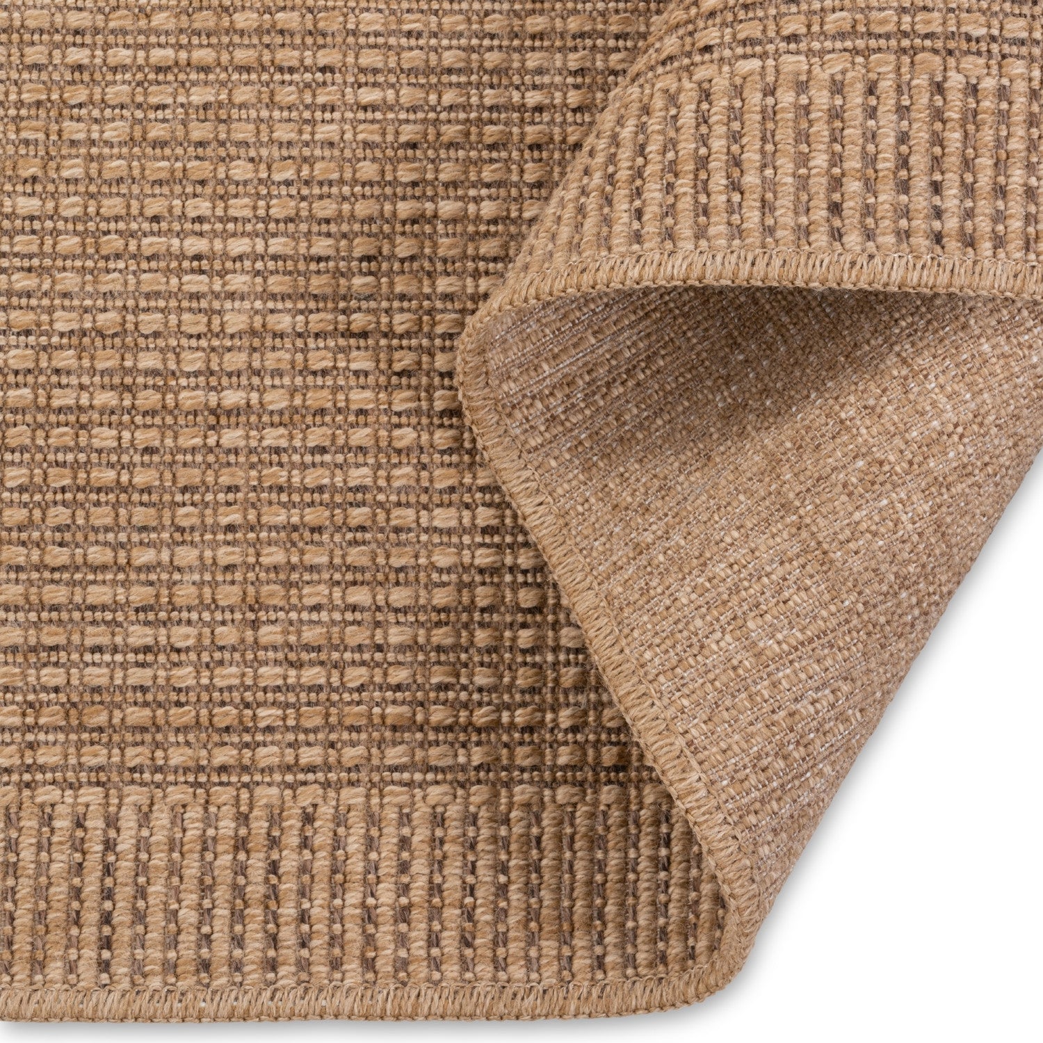 Avanos Crosshatch Indoor/Outdoor Rug - 8' x 10' - Beige