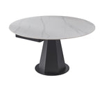 Akira Extendable Dining Table - Snowy White