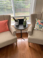 Auren Round Side Table - Bronze