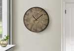 Cadence Clock - Brown