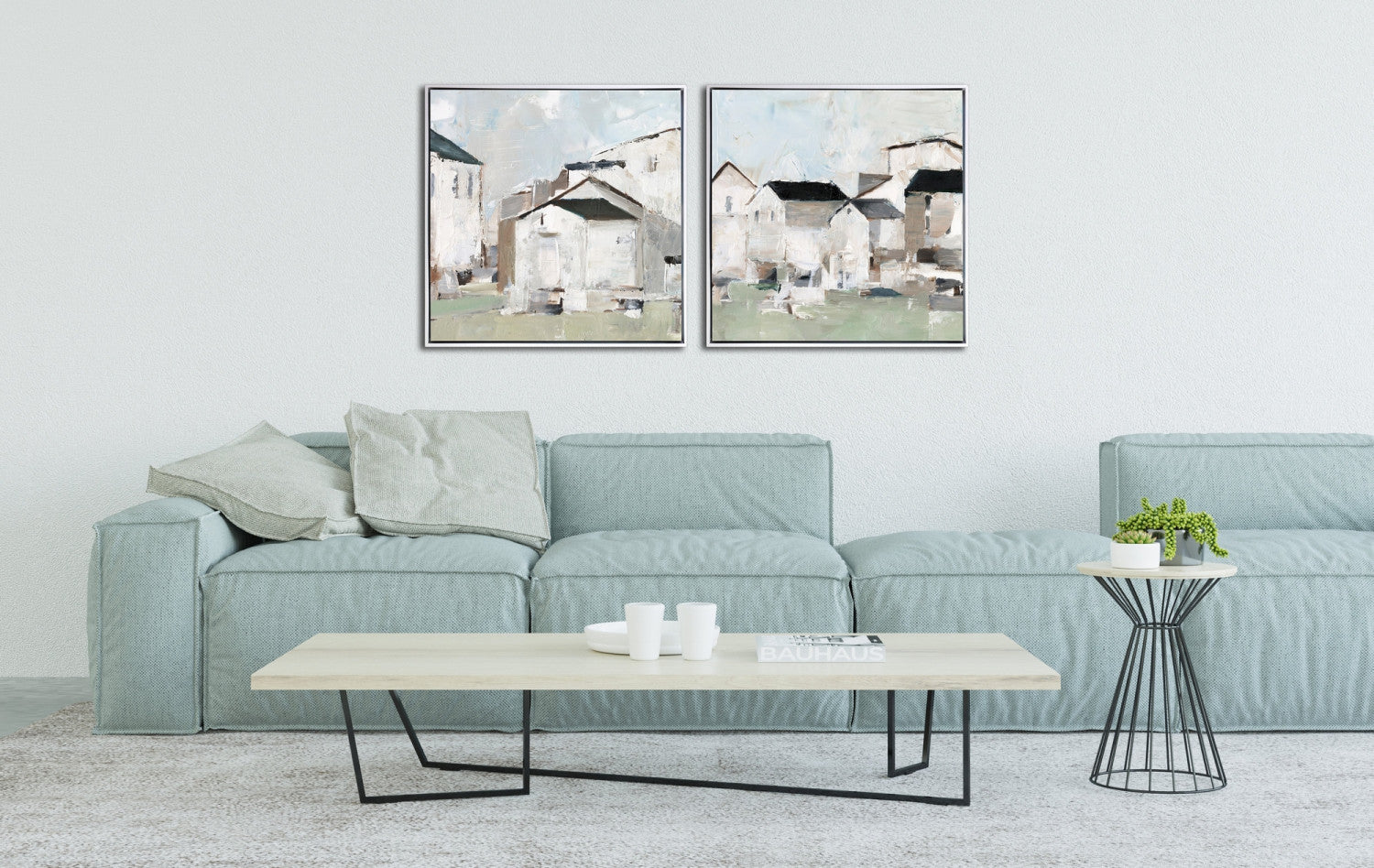 Layers of Home II Wall Art - Neutral - 24 X 24