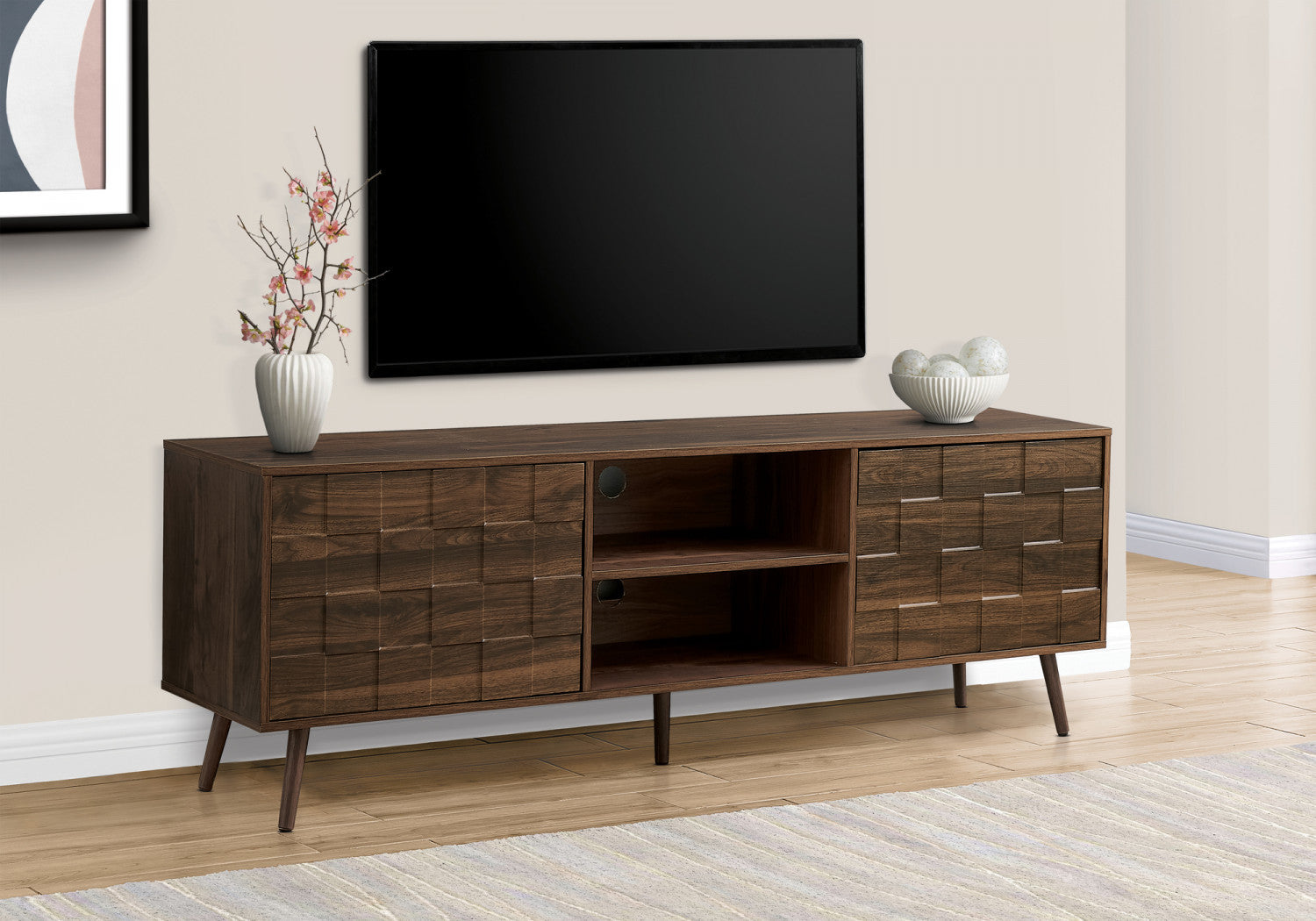 Cirrus 71" TV Stand - Walnut
