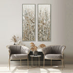 Faded Fields I Wall Art - Brown - 48 X 16
