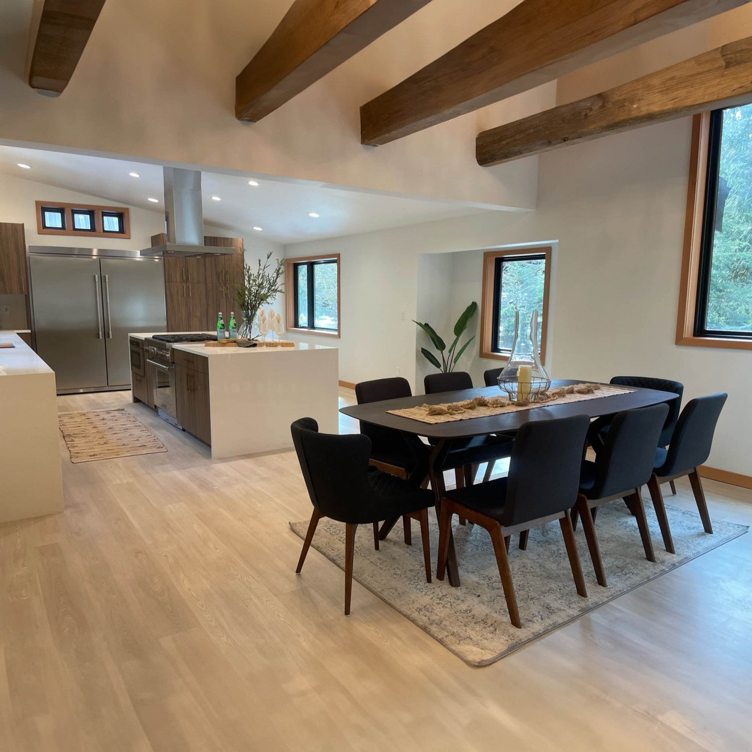 Lunvik Dining Chair - Black Velvet - Set of Two