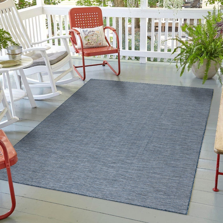Calypso Crosshatch Outdoor Rug - 3' x 5' - Grey