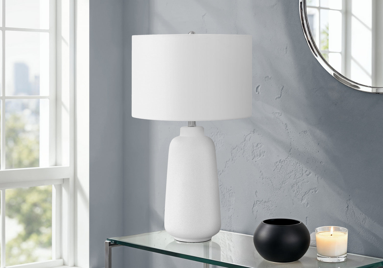 Illume Table Lamp - Cream
