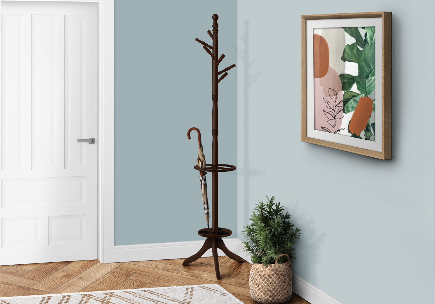 Sorell Coat Rack - Dark Brown