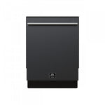 Forno Romano Black Built-in Top Control Dishwasher (52 dBa) - FDWBI8035-24BLK