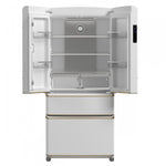 Forno Luigi 33" 18 Cu.Ft. White French Door Refrigerator - FFFFD1791-33WHT