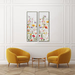 Meadow Symphony II Wall Art - Multi-Colour - 48 X 16