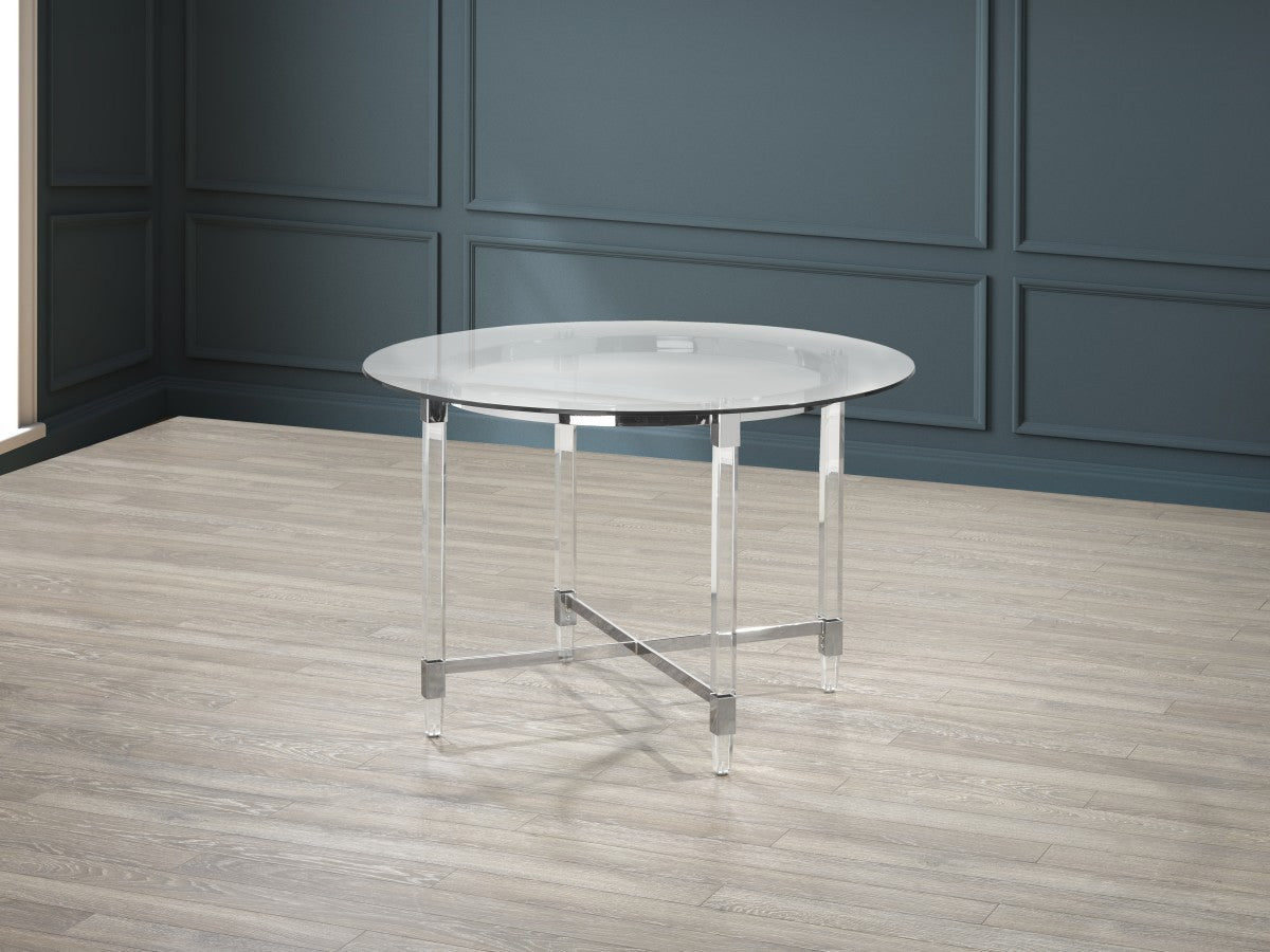 Carha Dining Table - Silver