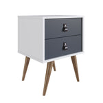 Torsted Nightstand - White/Blue
