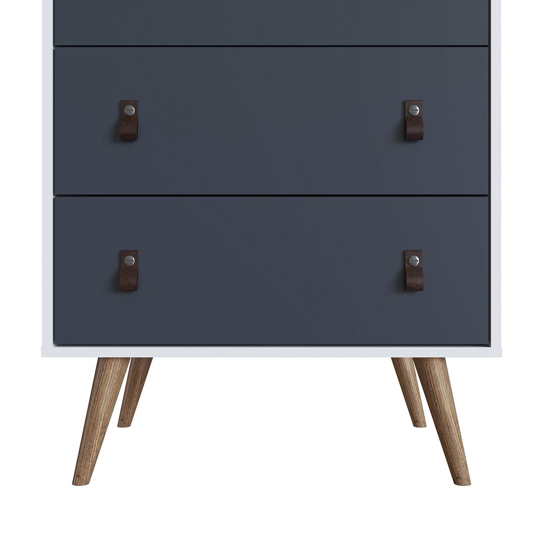 Torsted Chest - White/Blue