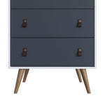 Torsted Chest - White/Blue