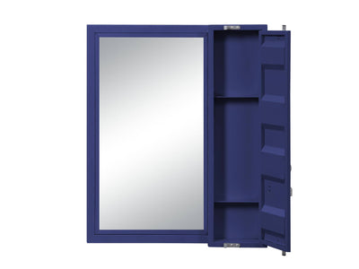 Konto Industrial Vanity Mirror - Blue