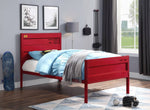 Konto Industrial Twin Bed - Red