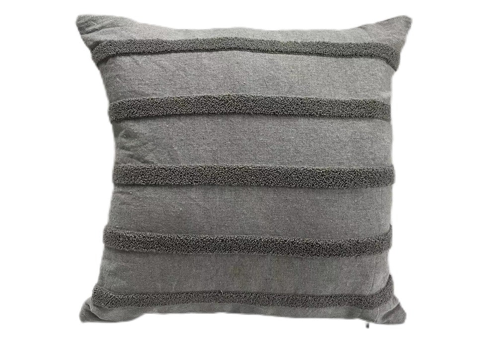 Free Spirit 18 x 18" Cushion - Grey, Black