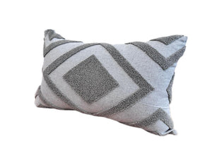 Esprit libre Coussin 12 po x 20 po - gris