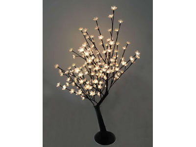 Floral Indoor/Outdoor 47" Cherry Blossom Light Tree - Warm White LED