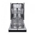 Forno Polo 18" Black Built-in Front Control Dishwasher (52 dBa) - FDWBI8041-18BLK
