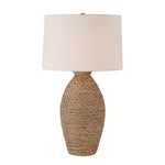 Nisa Table Lamp - Natural with Black Wash