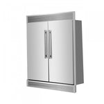 Forno Maderno 60" Stainless Steel 2-piece Built-in Convertible Refrigerator/Freezer (27.2 Cu. Ft.) - FFFFD1722-60SG