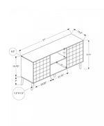 Cirrus 71" TV Stand - Walnut