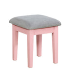 Anabella Vanity with Stool - Pink