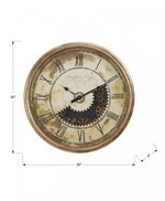 Vista Clock - Brown