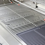 Forno Bulnes White Countertop Outdoor Kitchen with 40" 84,000 BTU BBQ and Beverage Centre - FODKT2520WHT