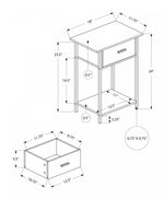 Miko Side Table - Washed Oak