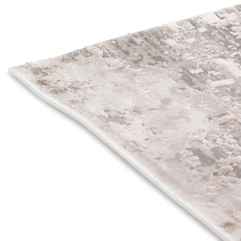 Skadi Clouds Rug - 4' x 6' - Grey/Beige