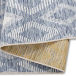 Marbella Diamonds Outdoor Rug - 6' x 9' - Blue
