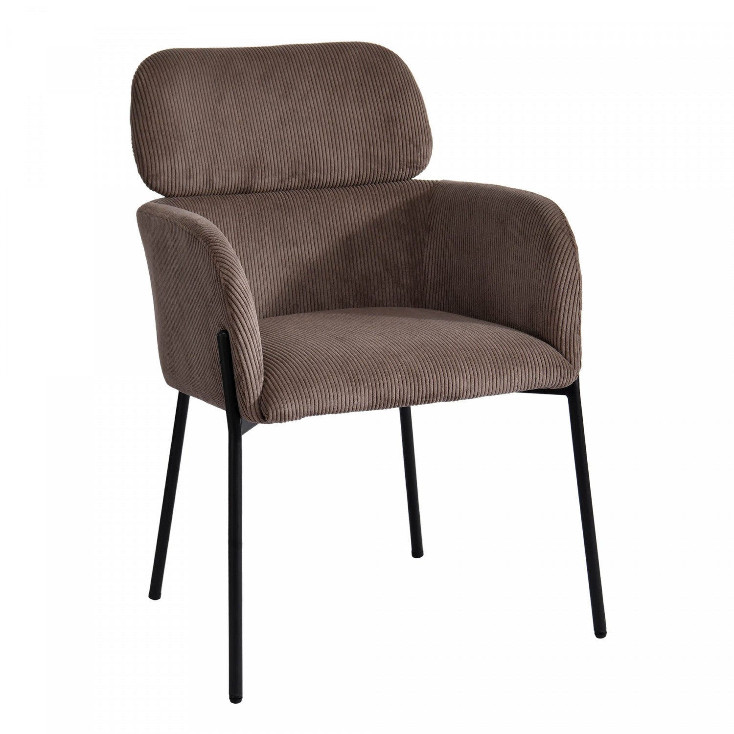 Celon Dining Chair - Corduroy Brown
