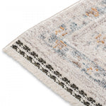 Poetic Traditional Rug - 6' x 9' - Antique White/Brown
