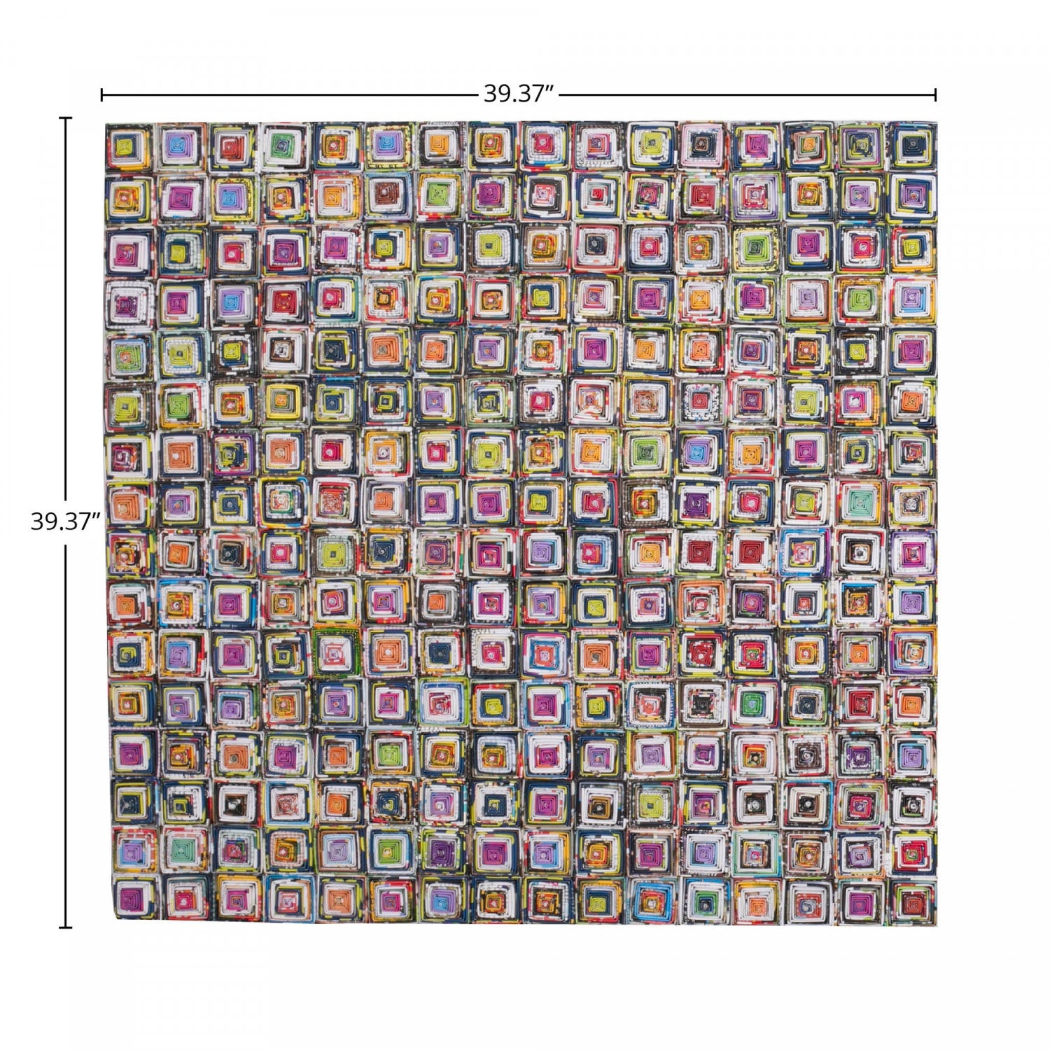 Bayan 40" Kaleidoscope Wall Art