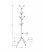 Hara Coat Rack - Silver