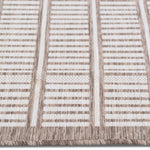 Cabana Lattice Indoor/Outdoor Rug - 6' x 9' - Brown