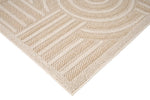Assia Curves Outdoor Rug - 9' x 12' - Beige