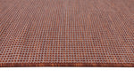 Calypso Crosshatch Outdoor Rug - 8' x 10' - Red