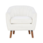 Calypso Accent Chair - White