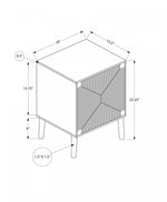 Nyra Side Table - Walnut