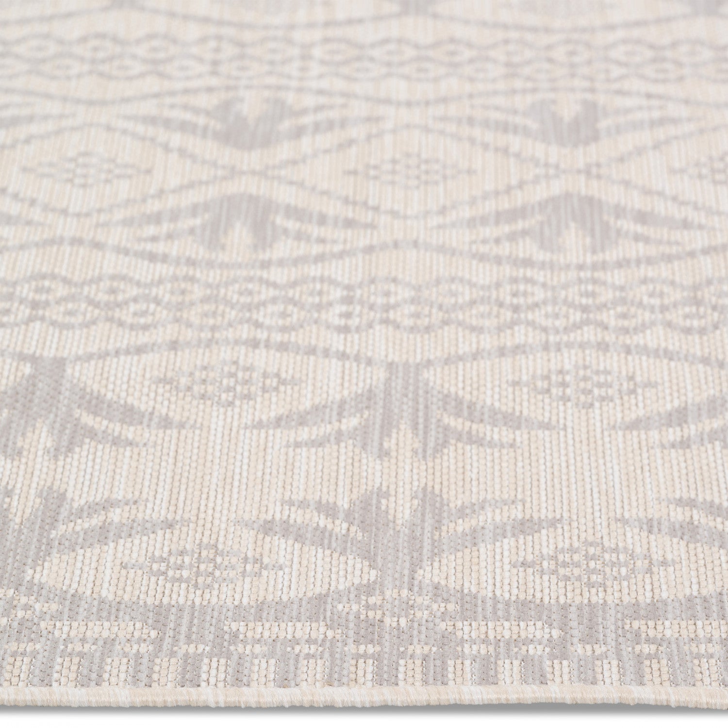 Cabana Modern Indoor/Outdoor Rug - 8' x 10' - Grey
