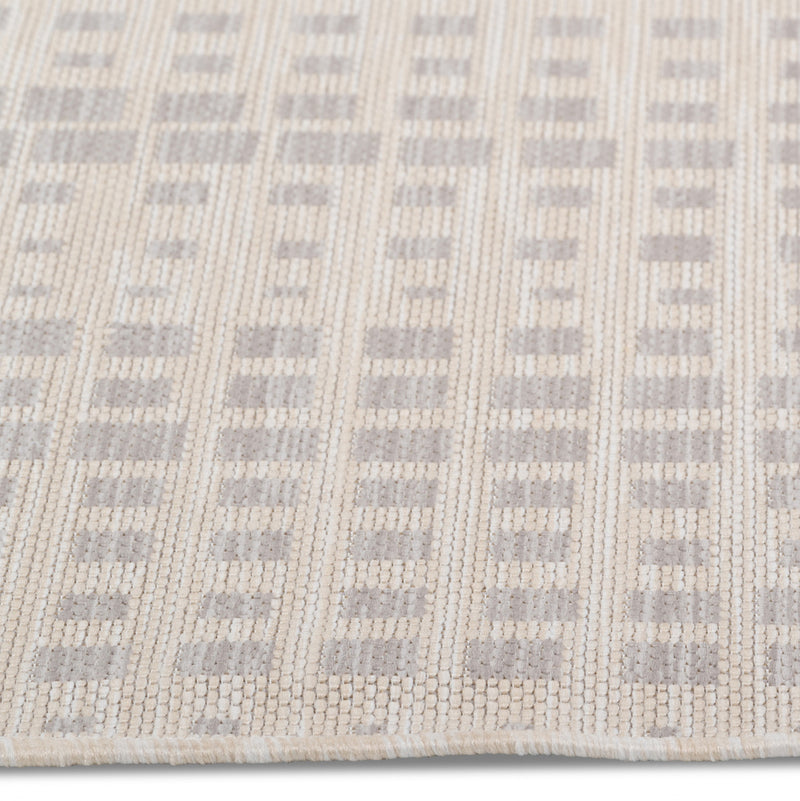 Cabana Boxes Indoor/Outdoor Rug - 3' x 5' - Grey | Leon's